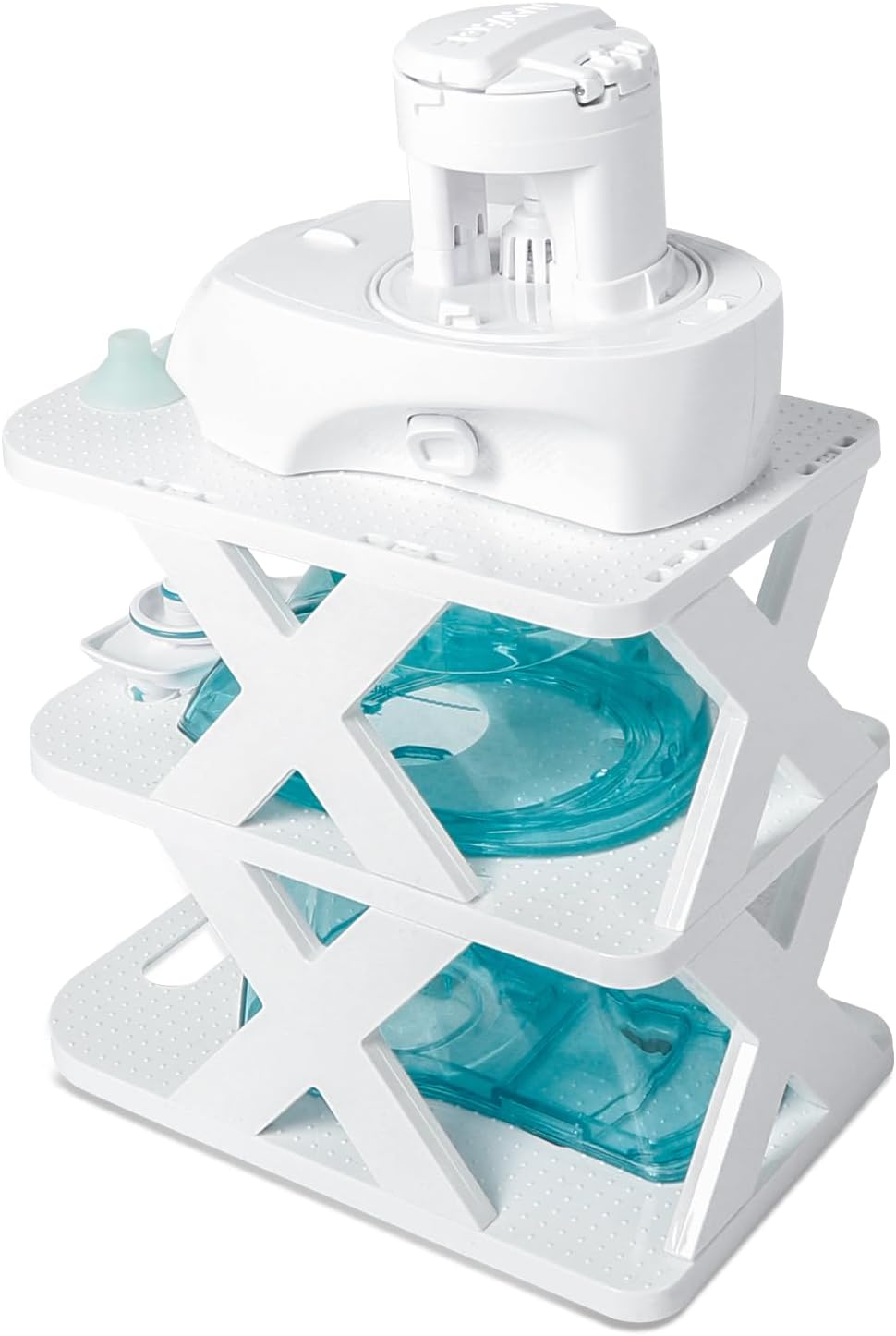 Countertop Caddy Compatible with Navage Nasal Irrigation System, Nose Pillows Cleaning Drying Caddy Kit Nasal Care System countertop Caddy, NOMAL