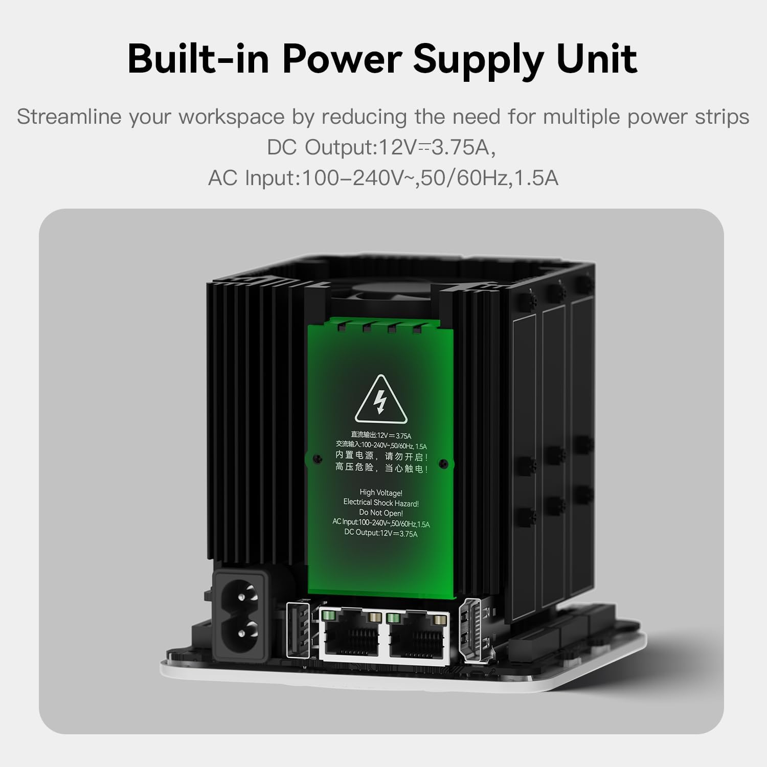 Beelink Mini PC, MINI S12 Intel Lake N95 4C/4T, 8GB DDR4 RAM 256GB SSD