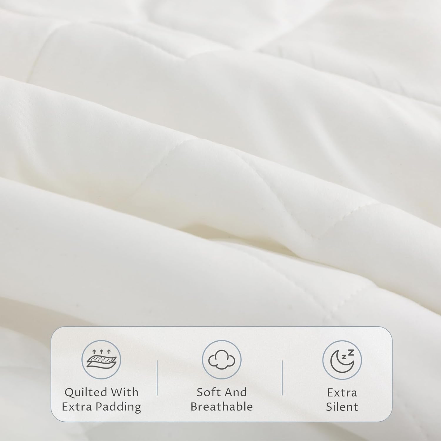 Heated Mattress Pad King, 3D Air Fabric, Preheat & Memory for Cold Winter