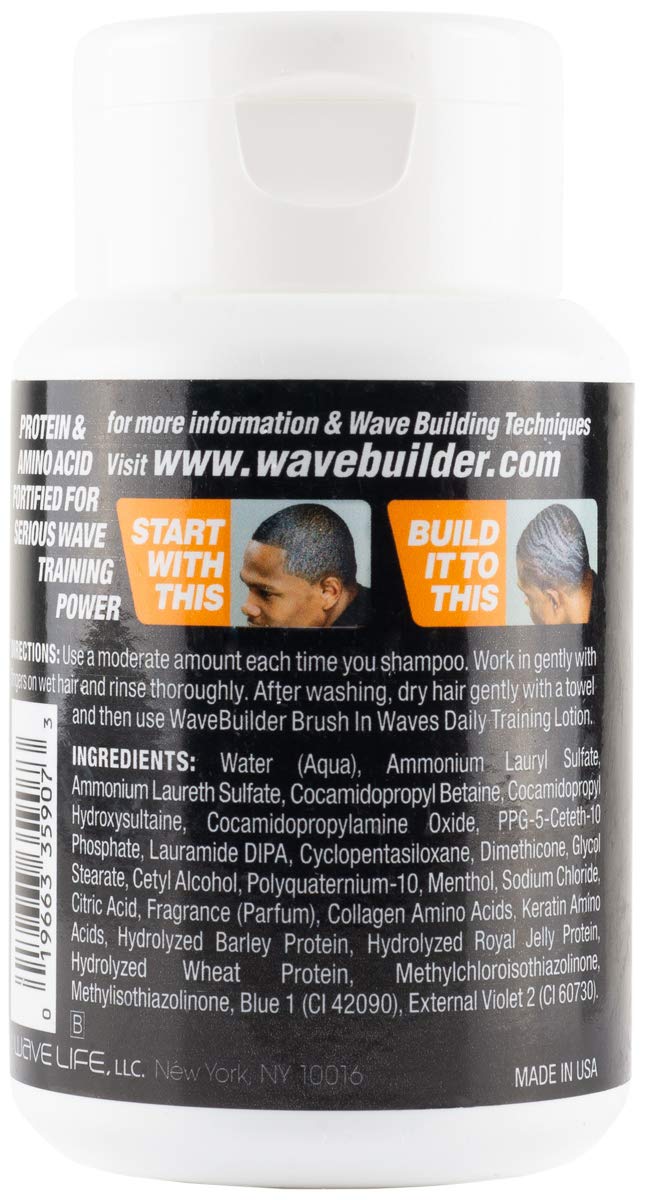 Wavebuilder Wash in Waves Wave Saving Shampoo