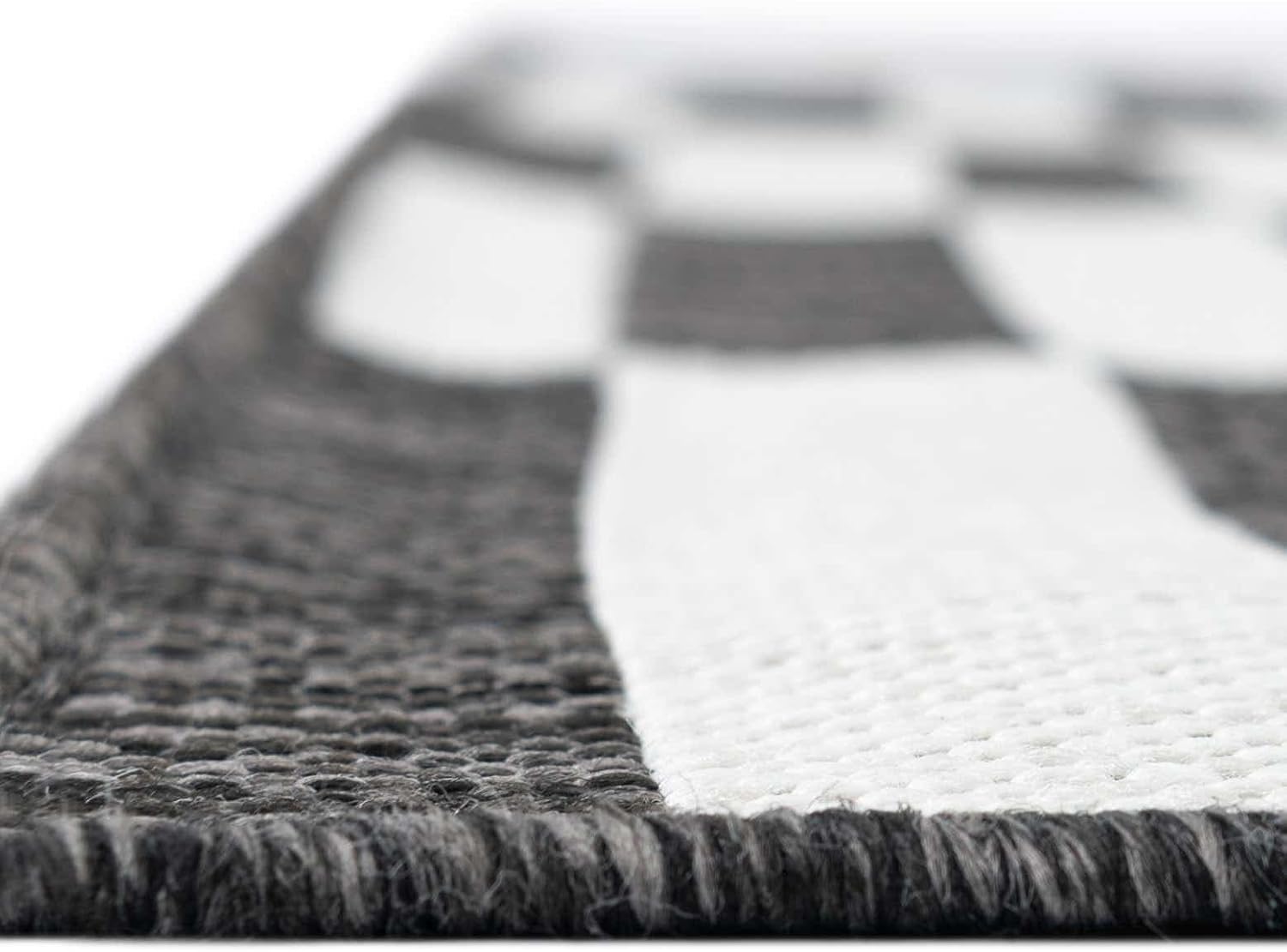 Unique Loom Outdoor Striped Collection Area Rug - Striped (7' 1" x 10' Rectangle, Taupe/Ivory)