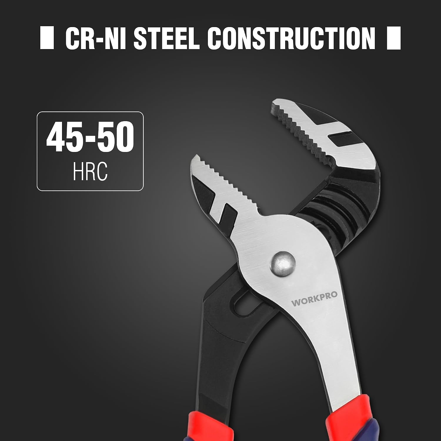 WORKPRO 3 Piece Groove Joint Plier Set