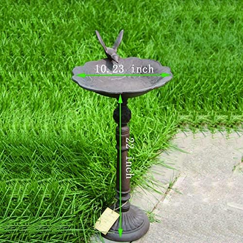 Classic Copper Bird Bath for Outdoors 22 Inch, Weather-Resistant Bird Feeders Decor for Garden, Patio​ or Yard