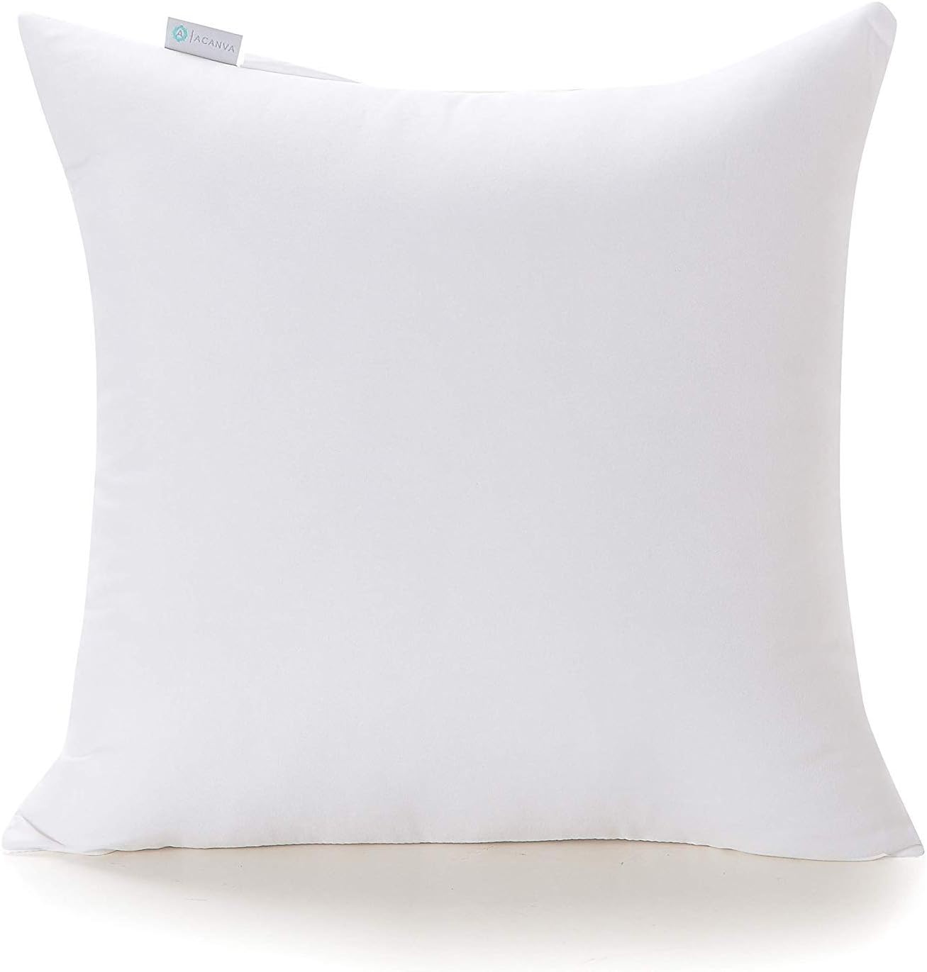 Acanva Polyester Decorative Rectangle Throw Pillow Inserts, Hypoallergenic Form Stuffer Cushion Sham Filler, 16x26, White, 1 Count (Pack of 1)