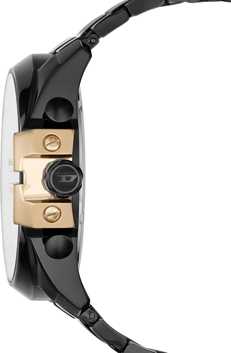 Diesel Mega Chief Watch for Men, Chronograph Men's Watch