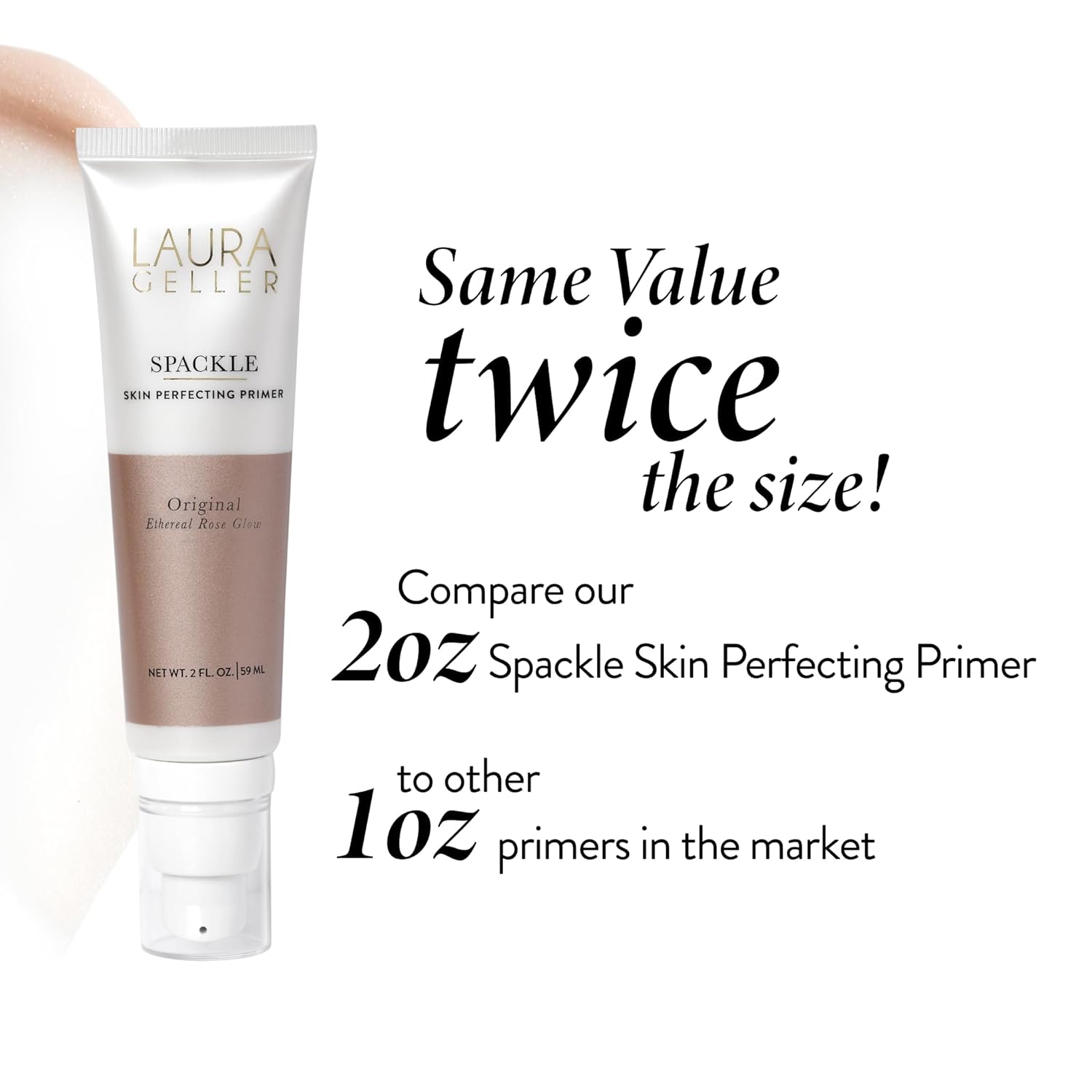 LAURA GELLER Spackle Makeup Primer, Champagne Glow - 2 Fl Oz