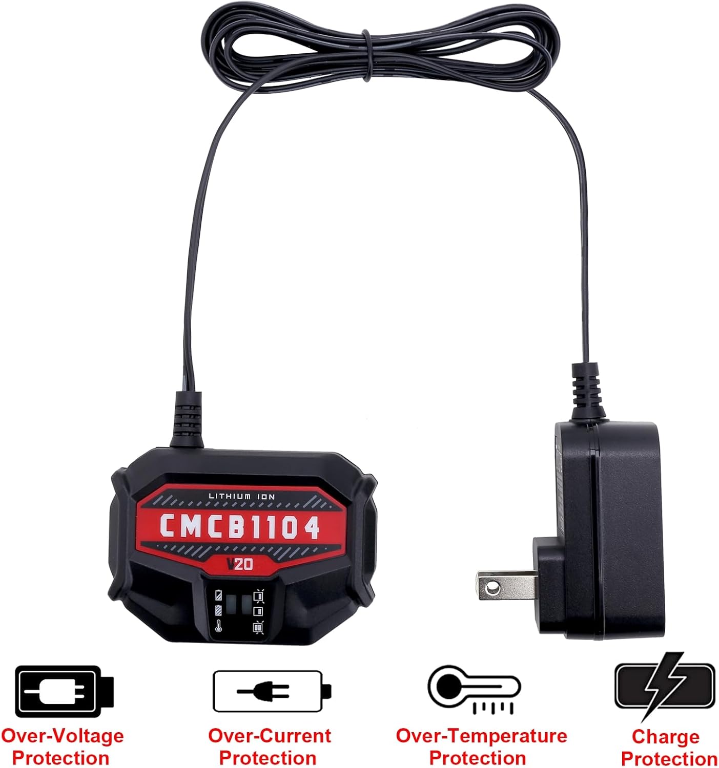 Elefly 20V CMCB202 Battery Compatible with Craftsman V20 Lithium Ion Battery CMCB202-2 CMCB201 CMCB204
