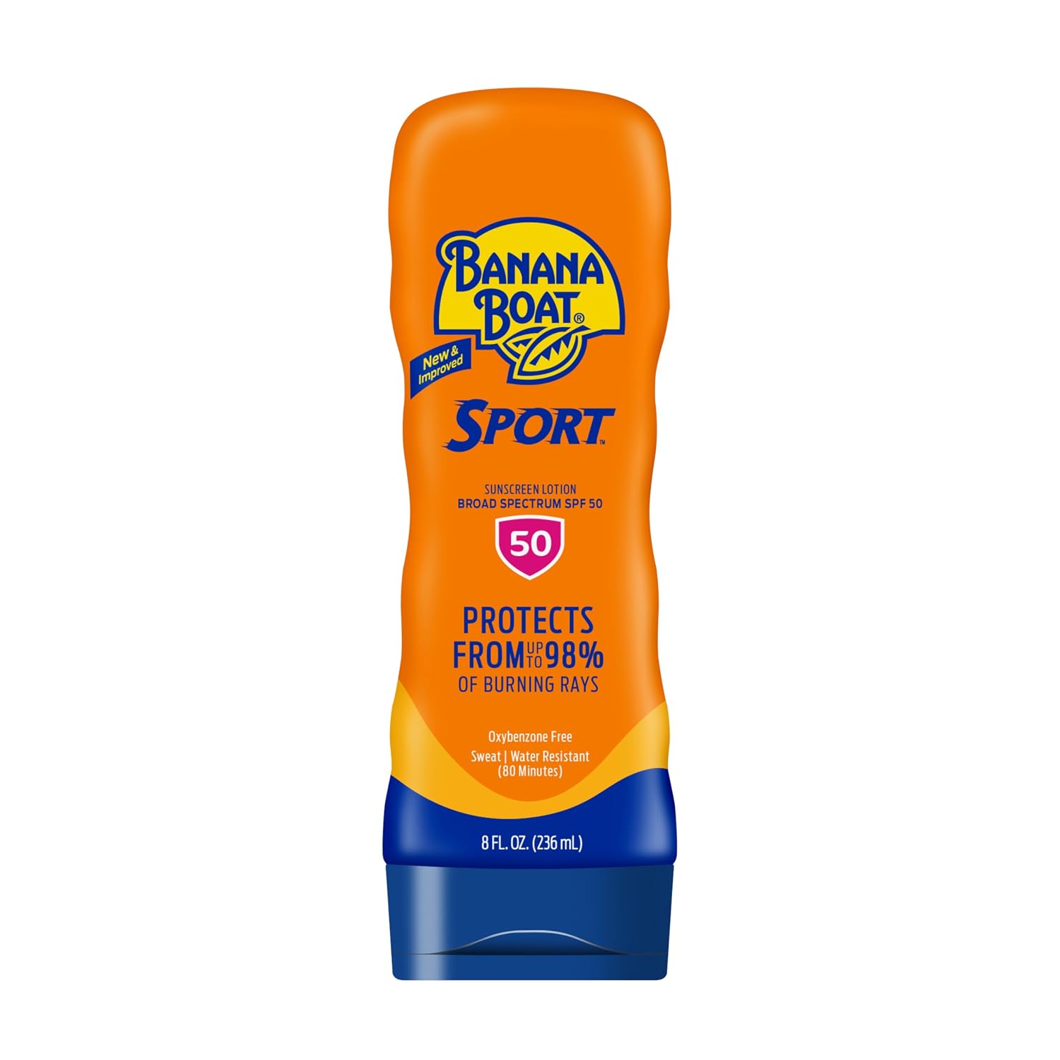 Banana Boat Sport SPF 50 Sunscreen Lotion, 8 Fl Oz