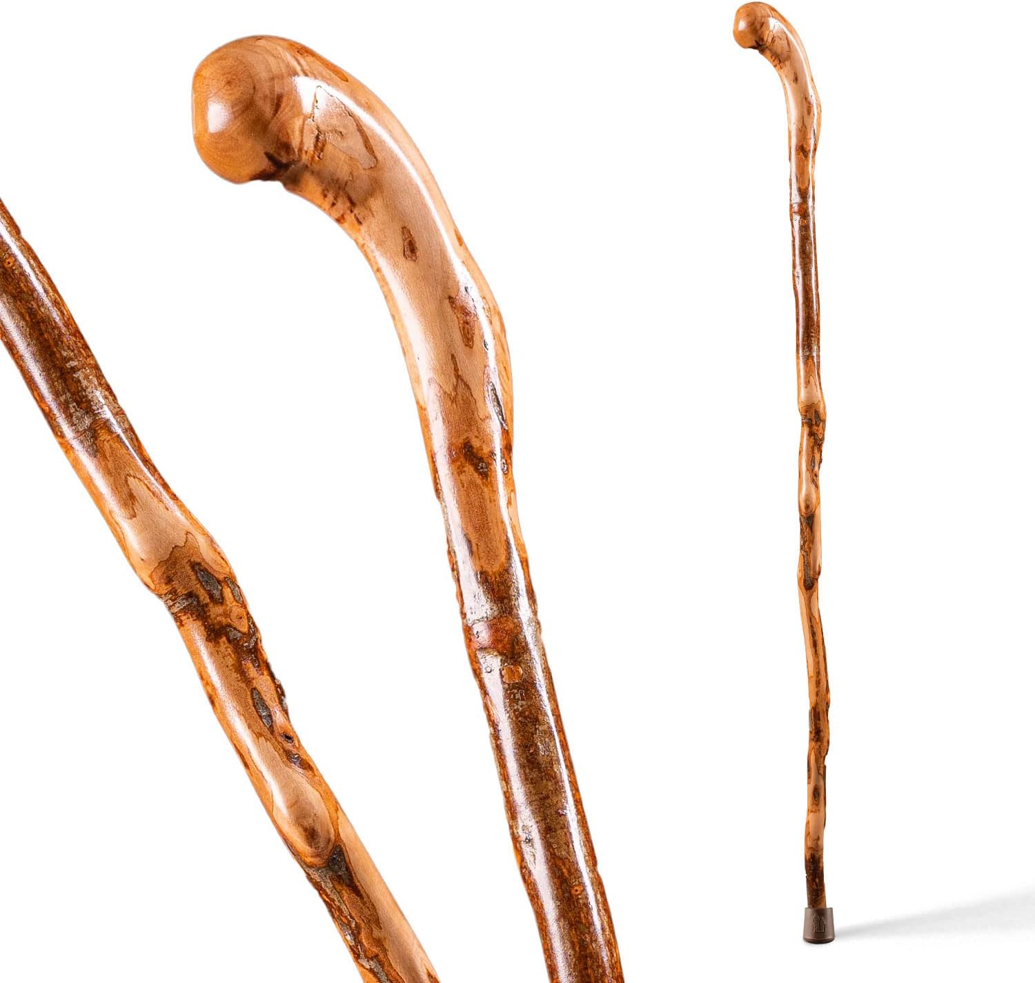 Brazos Wooden Walking Canes for Men and Women, Stable Walking Sticks for Seniors, Made in The USA