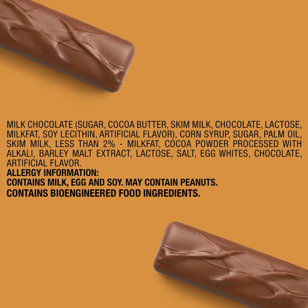 MILKY WAY Milk Chocolate Candy Bars Snacks, Bulk Candy Bars, 3.63 oz 24ct | Milk chocolate candy bars with caramel and nougat; bulk chocolate candy snacks, bulk candy bars, 3.63 oz share size