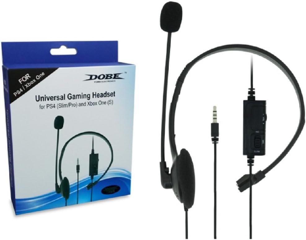 GDreamer PS4 Headset with Volume Control & Retractable Cable for Playstation 4 Gaming Consoles