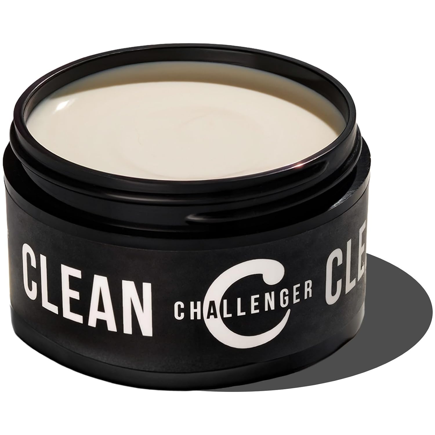 Challenger Men’s Clean Cream Pomade, 1.5 Ounce | Fragrance Free, Non-Comedogenic Hair Styling Product | Medium Firm Hold & Natural Finish | Shine Free, Unscented, Water Based & Travel Friendly