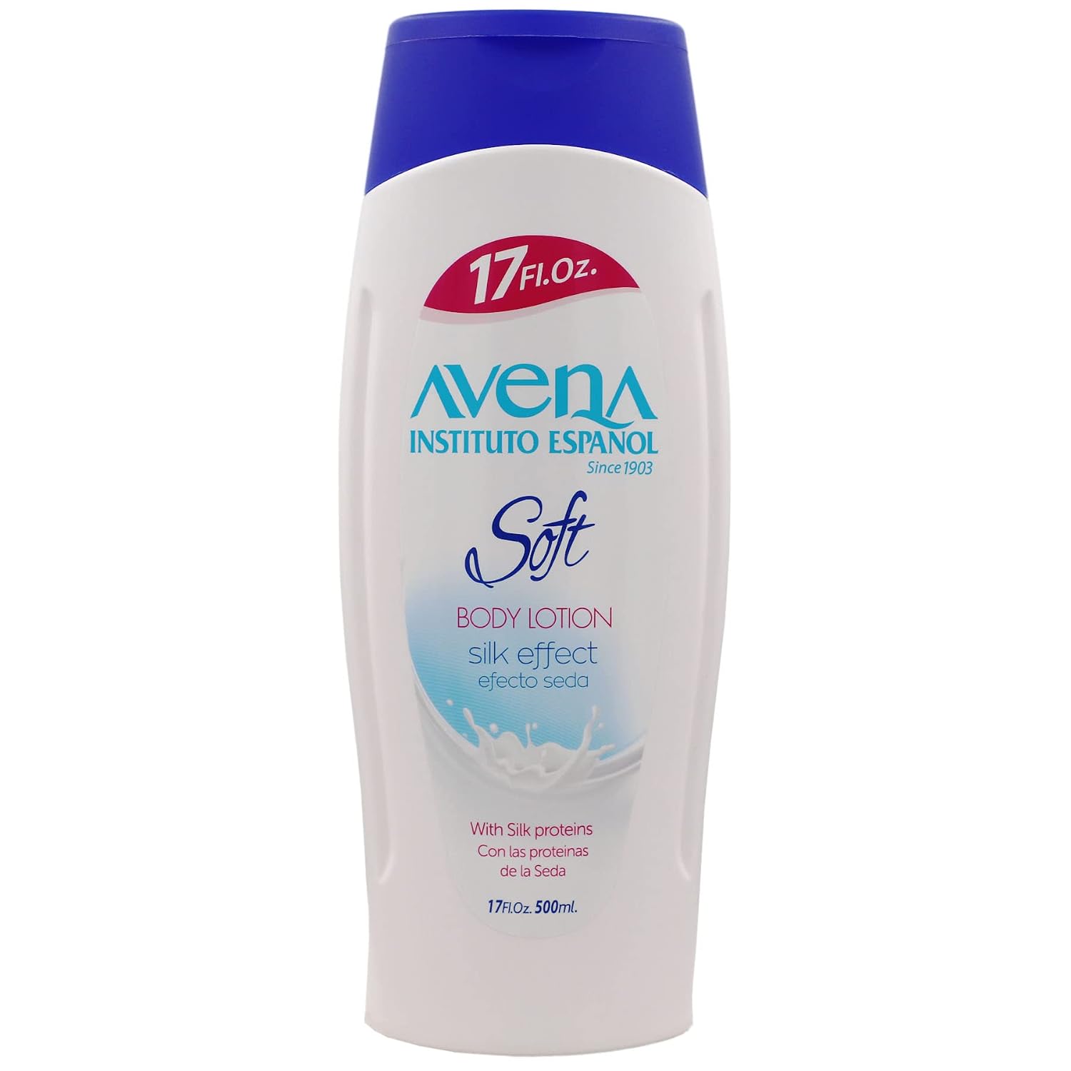 Avena Instituto Espanol Moisturizing Hand and Body Lotion, Helps Moisture Soften and Nourish your skin, 2-pack Of 17 FL Oz, 2 Bottles