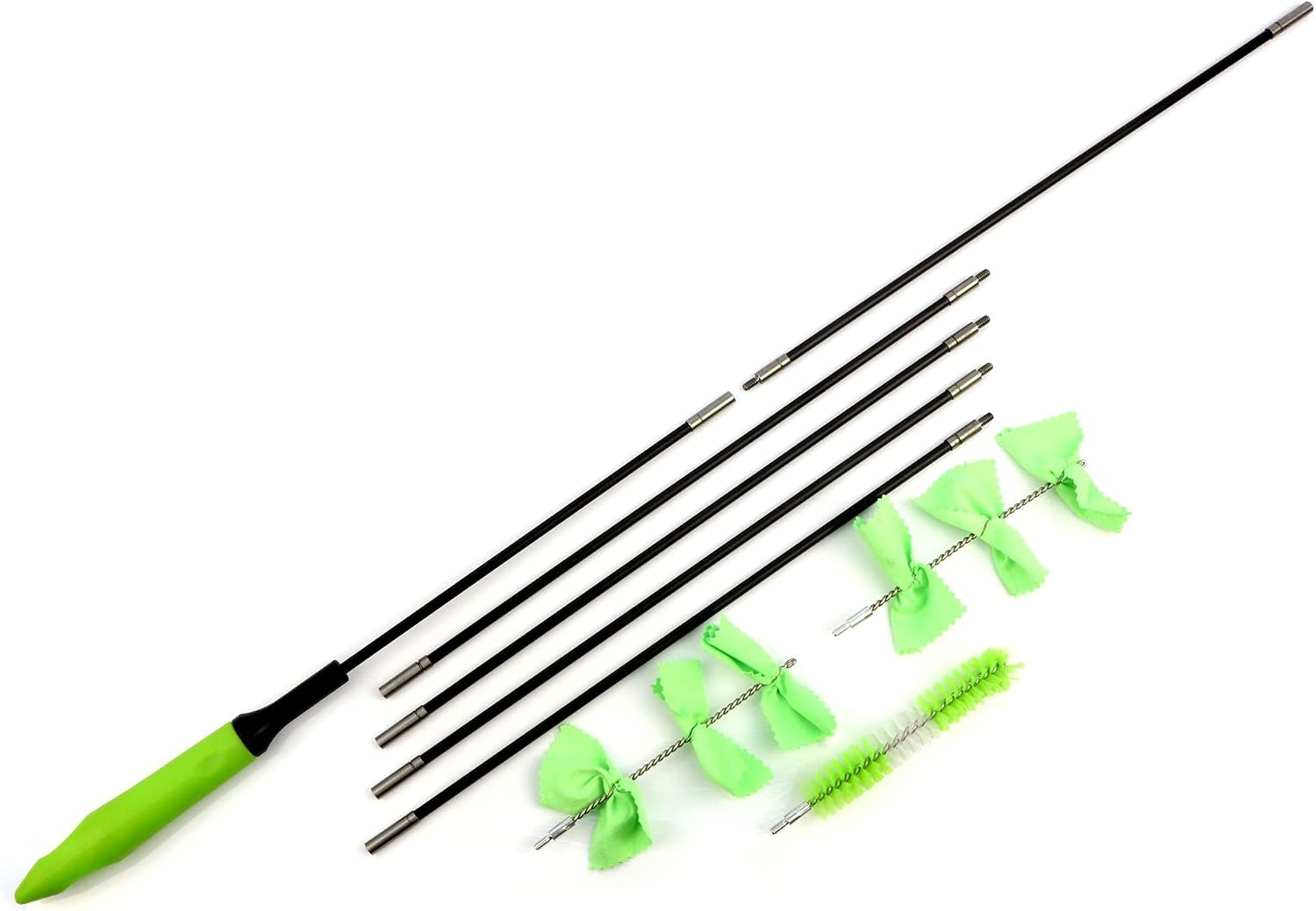 Purdoux 2-in-1 CPAP Hose Brush Tube Cleaner & Dryer for 22mm & 15mm Hoses | 6-Piece Adjustable Stem Up to 6.5ft, Soft Nylon Bristles