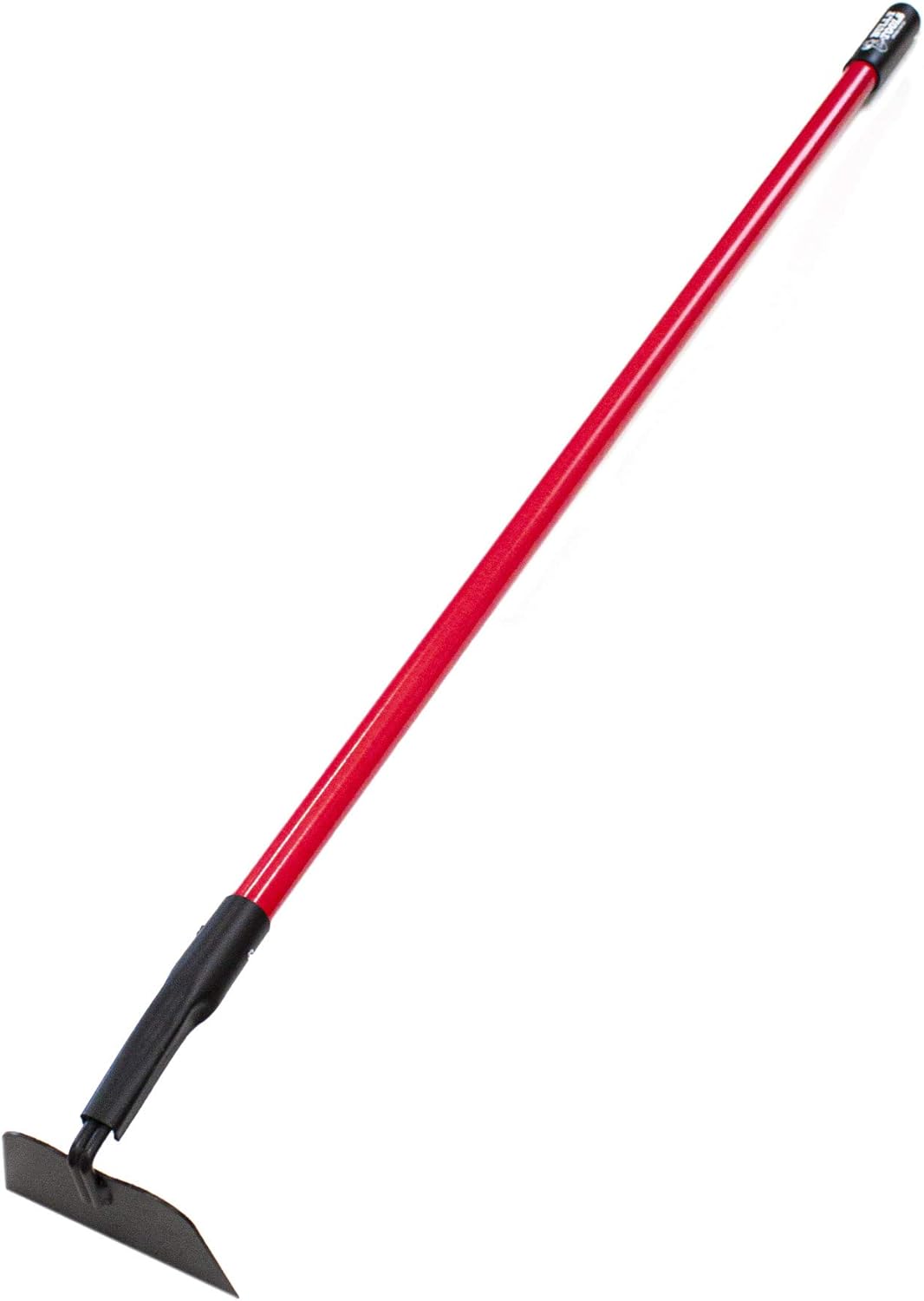 BULLY TOOLS 12-Gauge Garden Hoe for Gardening, Heavy Duty Draw Hoe for Weeding, Cultivating and Turning Soil