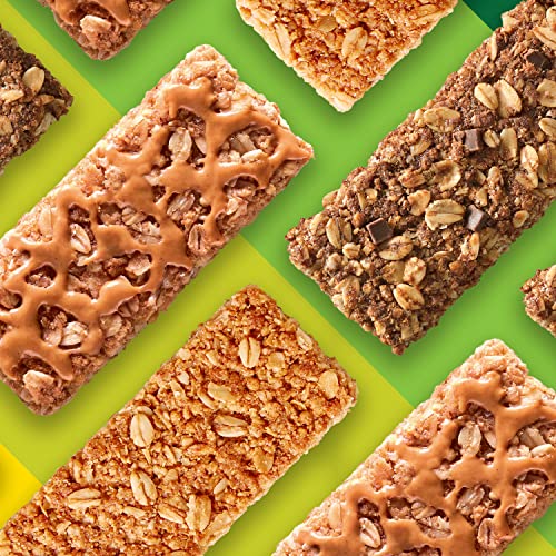 Nature Valley Crunchy Granola Bars, Value Pack, 60 ct, 44.7 oz | Oats & Honey and Peanut Butter Varieties, 2-Bar Pouches, Whole Grain Oats, No Artificial Flavors