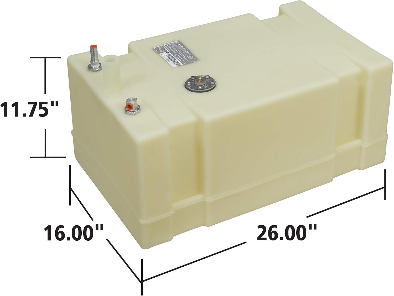 Moeller Marine, Below Deck Permanent Fuel Tank, for Boats Built Before 2011