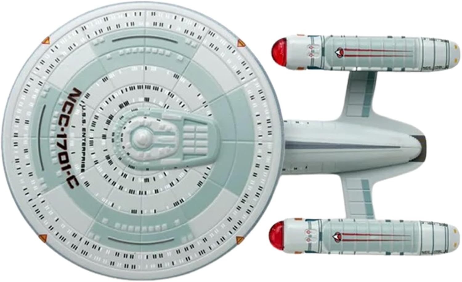 Hero Collector| Star Trek The Official Starships Collection | Eaglemoss Model Ship Box U.S.S. Enterprise NCC-1701-C