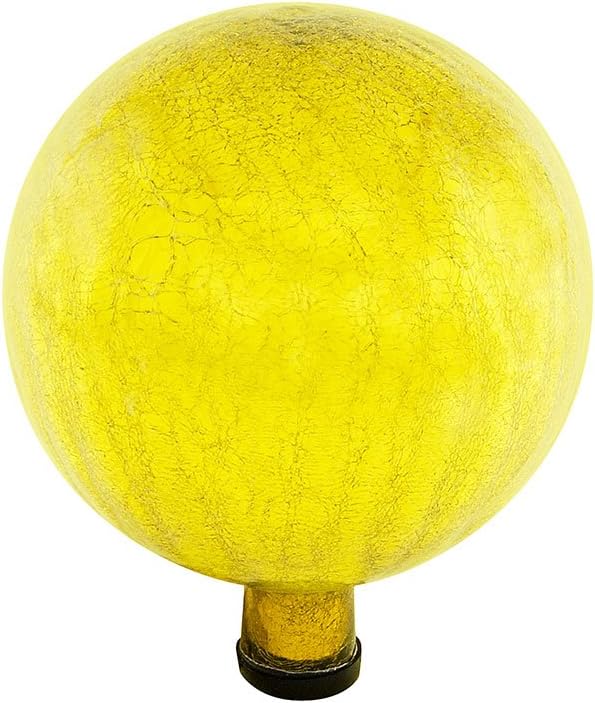 Achla Designs G10-FG-C Gazing, Fern Green 10 inch Glass Garden Globe Ball Sphere, 10