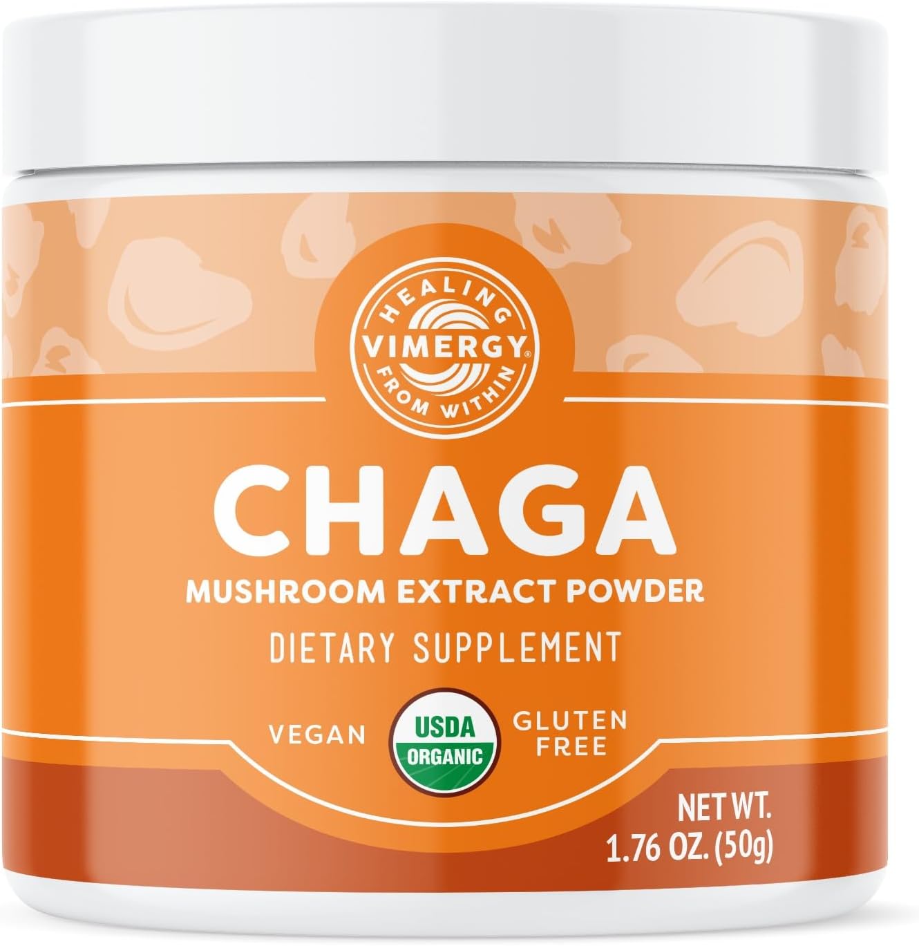 Vimergy Chaga Capsules – Superfood Cellular Support* – Cardiovascular Health Benefits* – Kosher, Vegan, Gluten-Free – 90 Capsules | Superfood Adaptogen*, Immunity for cell tissues*, Polyphenols for Antioxidant protection*, Vegan and Kosher