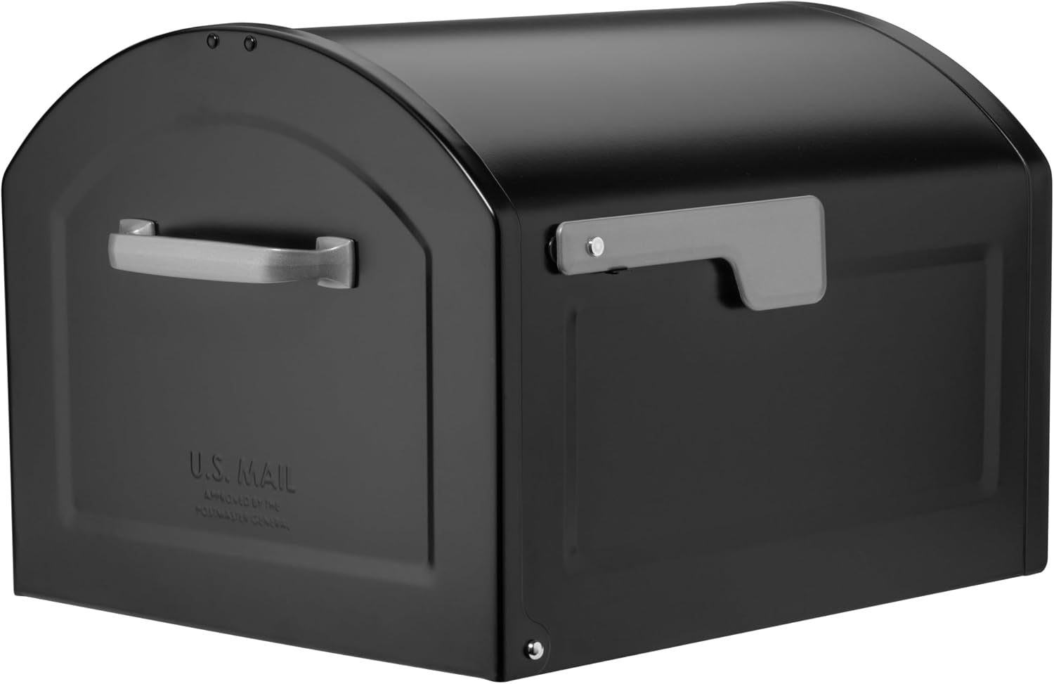 Architectural Mailboxes 950020RZ Centennial Post Mount Mailbox, XL, Rubbed Bronze | Galvanized steel build for outside with rust-resistant powder-coat finish and a magnetic door closure. USPS approved.