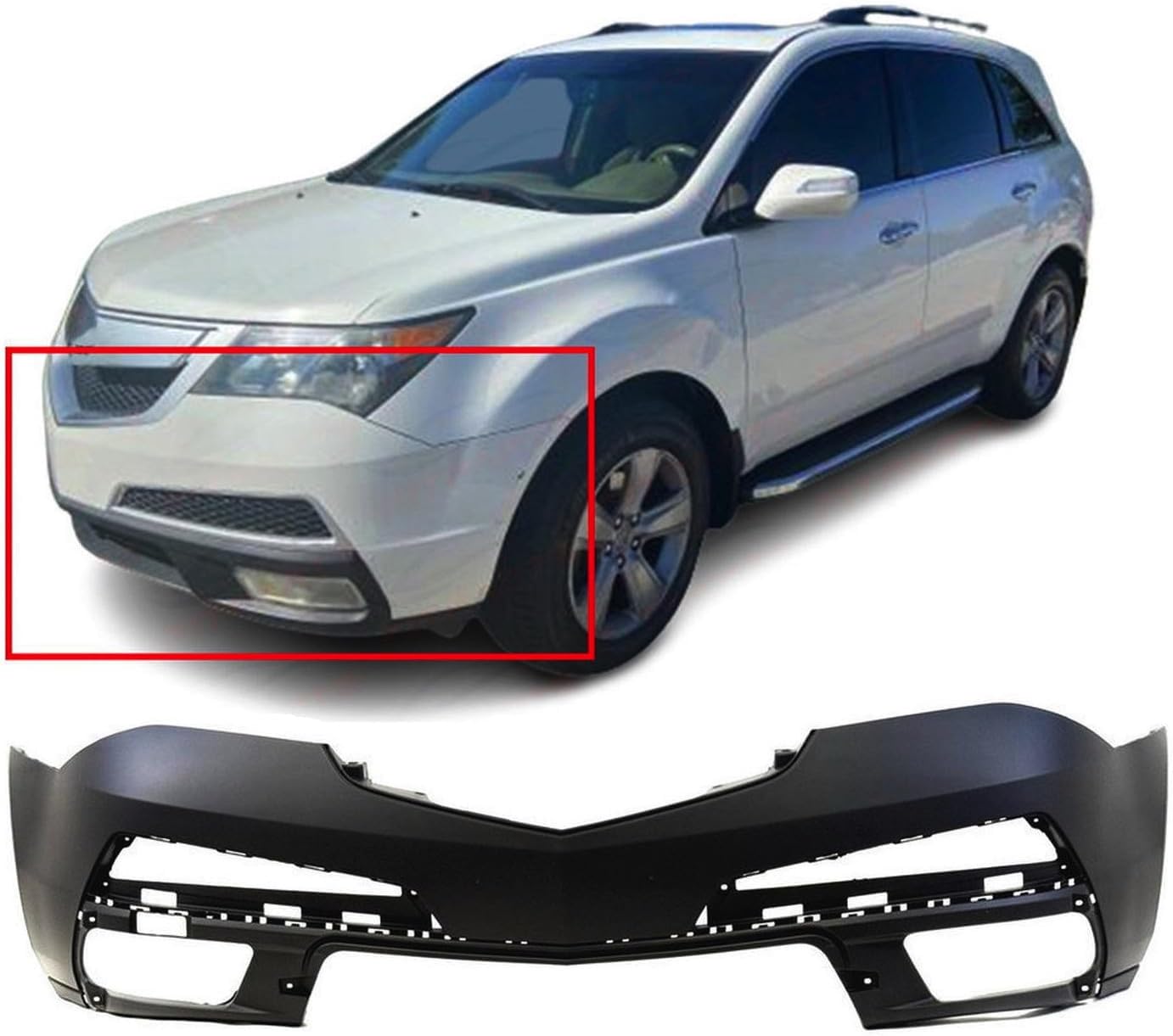FitParts Compatible with Chevrolet Malibu 1997–2005 Front Bumper Cover