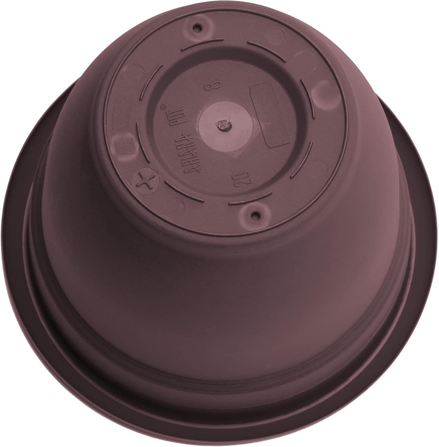 Bloem Ariana Pot Planter: 16" - Black - Durable Resin Pot, for Indoor and Outdoor Use, Gardening, Self Watering Disk Included, 6 Gallon Capacity