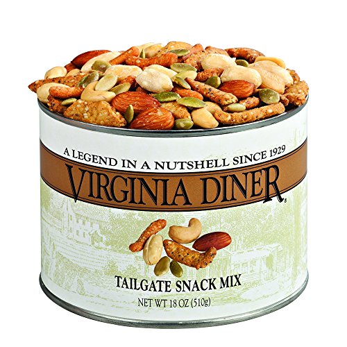 Virginia Diner Tailgate Snack Mix - Gourmet Snack Mix with Cashews, Sesame Sticks