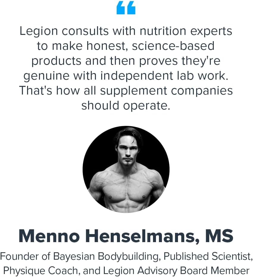 LEGION Whey+ Protein Whey Isolate from Grass Fed Cows (French Vanilla, 30 Servings) - Whey Protein Isolate Powder, Low Calorie, Non-GMO, Sugar Free, Lactose and Gluten Free, All Natural Protein Powder