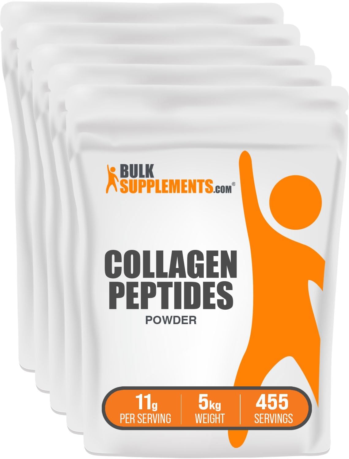 BulkSupplements.com Collagen Peptides Powder - Bovine Collagen Powder, Powdered Collagen Supplement - Hydrolyzed & Gluten Free, 11g per Serving, 1kg (2.2 lbs) (Pack of 1)