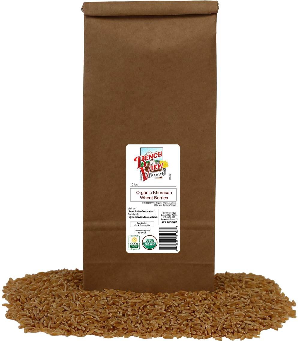 Organic Khorasan Wheat Berries - 24lbs