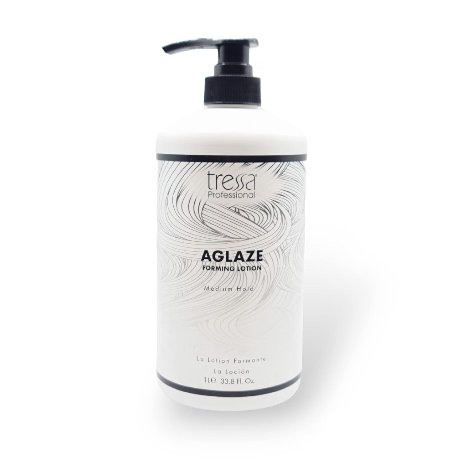 Tressa Aglaze Forming Lotion, Medium Hold Hair Gel, Glaze Foaming Glazing Lotion for Shine 8.5 oz