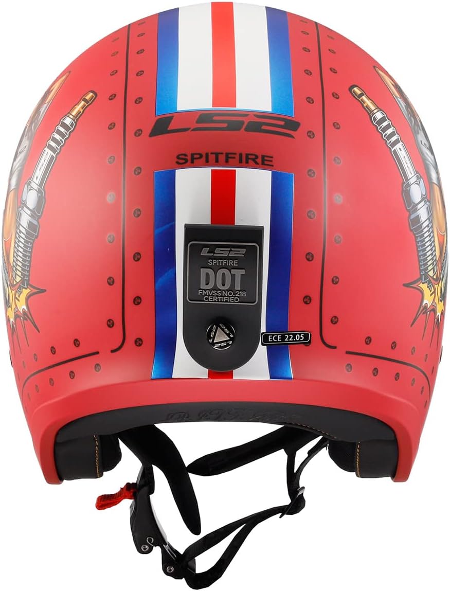 LS2 Helmets Open Face Spitfire Helmet