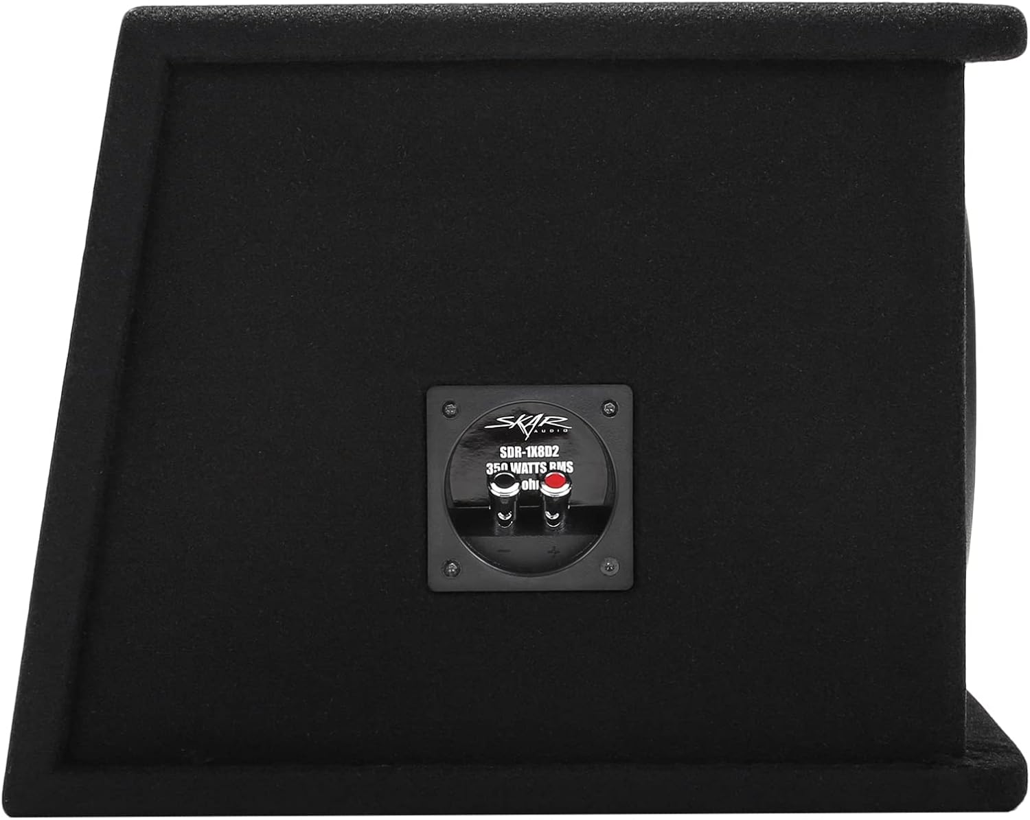 Skar Audio Single 8" Complete 700 Watt SDR Series Subwoofer Bass Package - Includes Loaded Enclosure with Amplifier