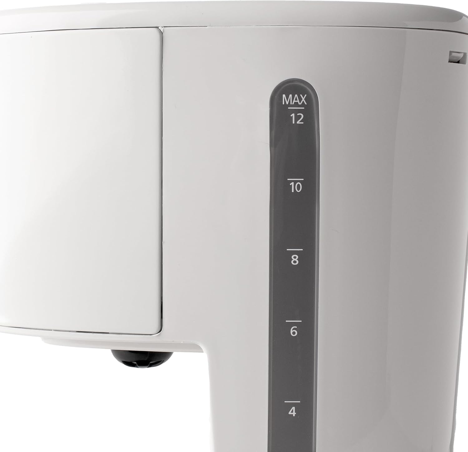 HADEN 12-Cup Programmable Coffee Maker for Home or Office, Putty & Chrome – Drip Brewer Machine with Brew Strength, Delay Brewing