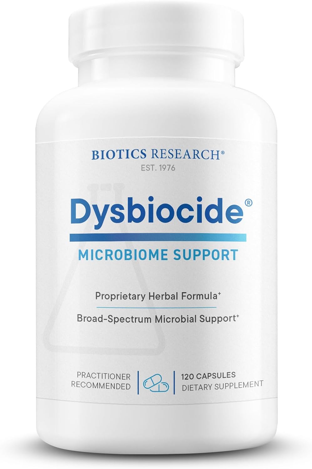 Biotics Research Dysbiocide Synergistic Botanical Blend Supports Normal Gut Health for Women & Men - Digestive Health Supplement - Supports Balanced
