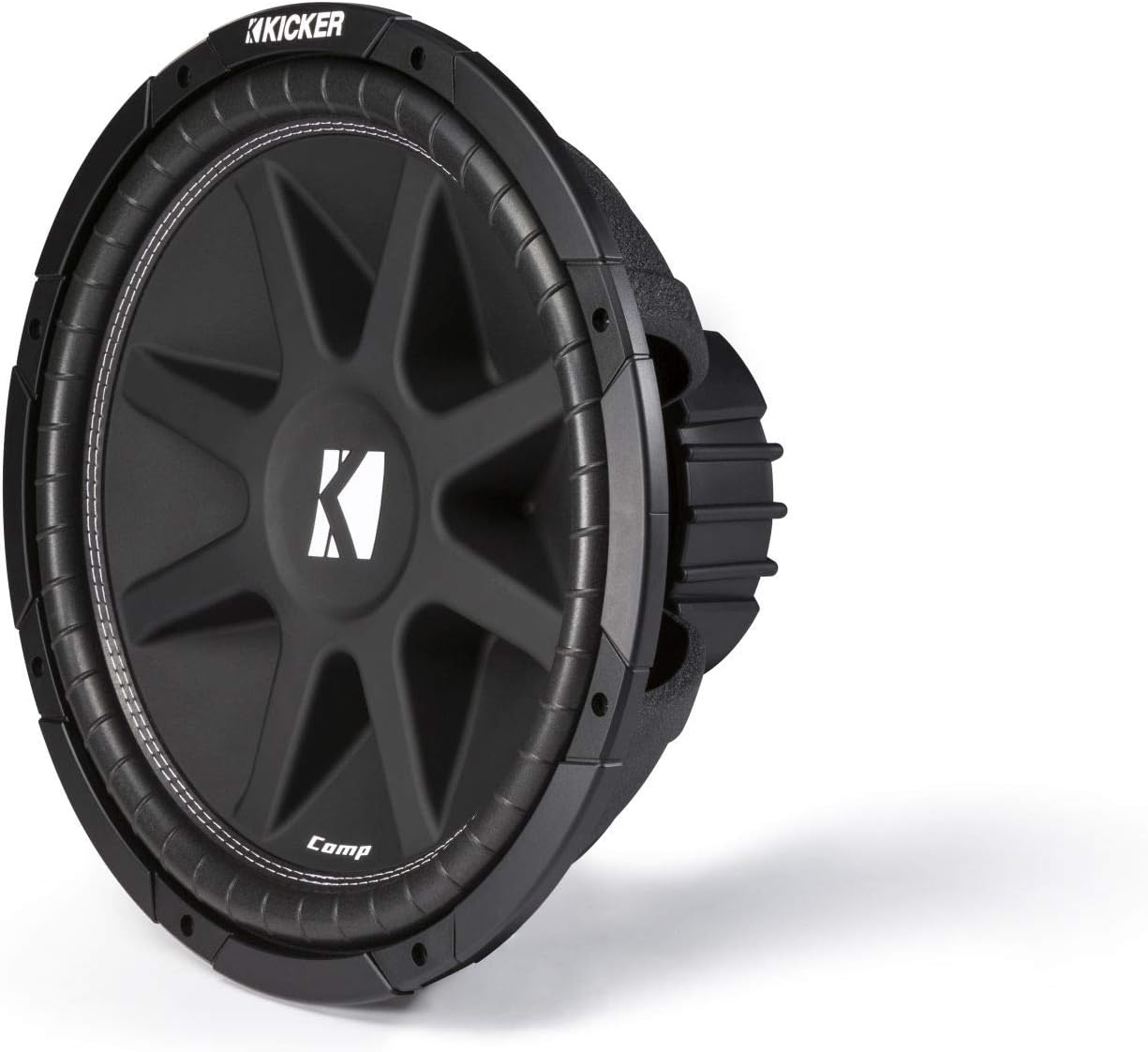 KICKER Comp 15-inch (38cm) Subwoofer, 4-Ohm, RoHS Compliant | Deep low-end punch, ported or sealed box ready, factory system upgrade