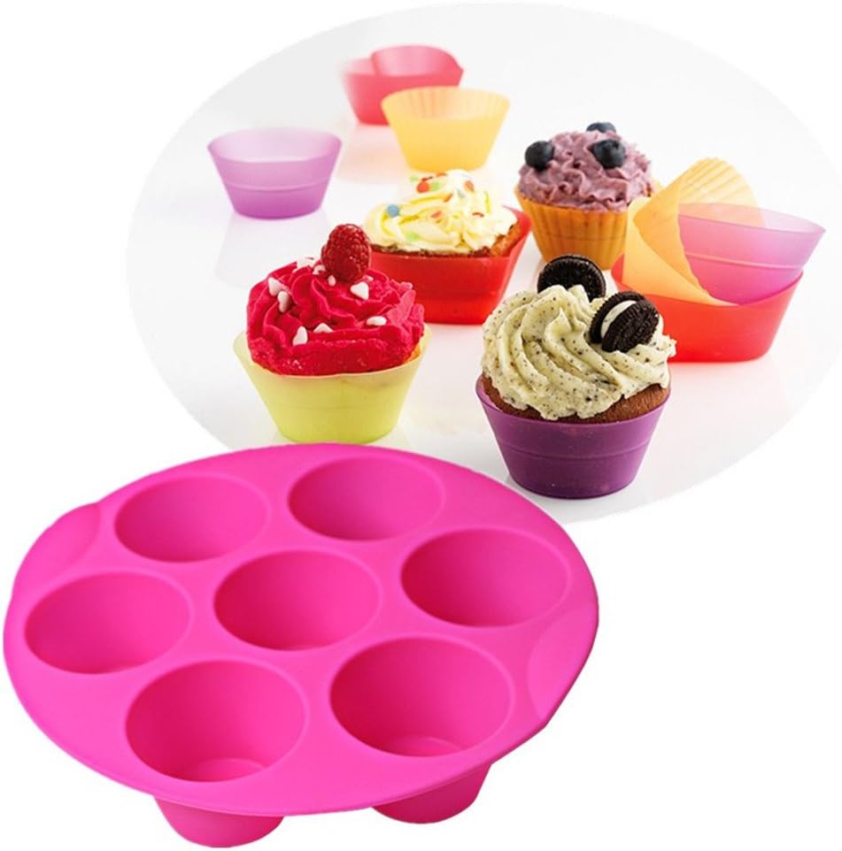 SHEbaking Silicone Muffin Pan for Baking Regular 12 Cups Cupcake Pans Muffin Tin Non-stick Muffin Tray Mold Easy Release,Durable,BPA Free