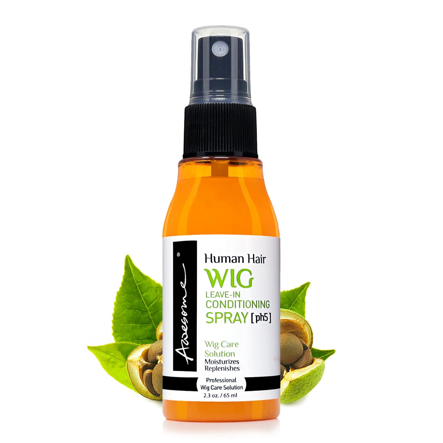 Awesome Human Hair Wig Leave in Conditioner Spray, pH5, Detangler & Easy Combing I Promoting Silkiness