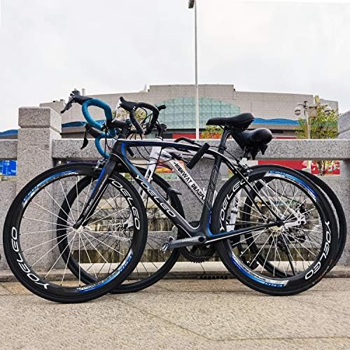 Bike Lock Heavy Duty Anti Theft, Long Shackle Bike U Lock with Keys, 4FT Security Cable and Mounting Bracket for Bicycle, Ebike, Scooter