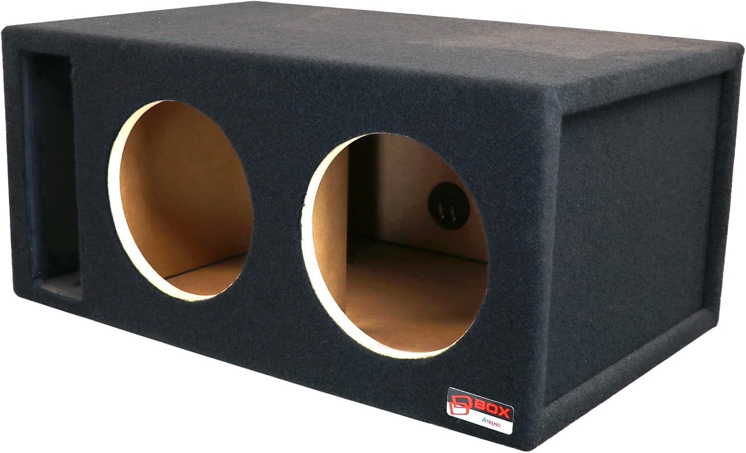 Atrend 15 Soundqubed Single Vented - SPL Tune Subwoofer Box Improves Audio Quality, Sound & Bass - Woofer Specific Enclosure Certified - Made in USA