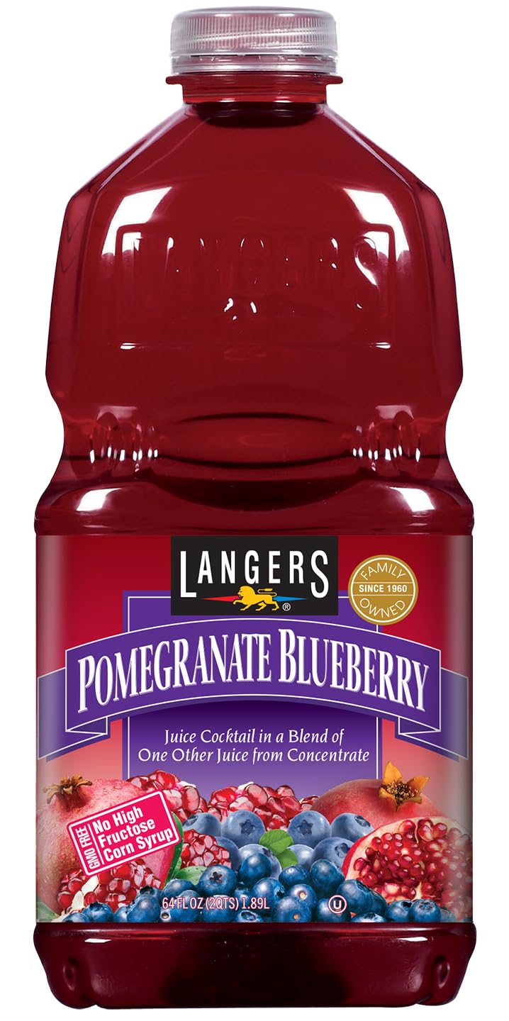 Langers Juice Cocktail, Pineapple Orange Guava, 15.2 Fl Oz (Pack of 12)