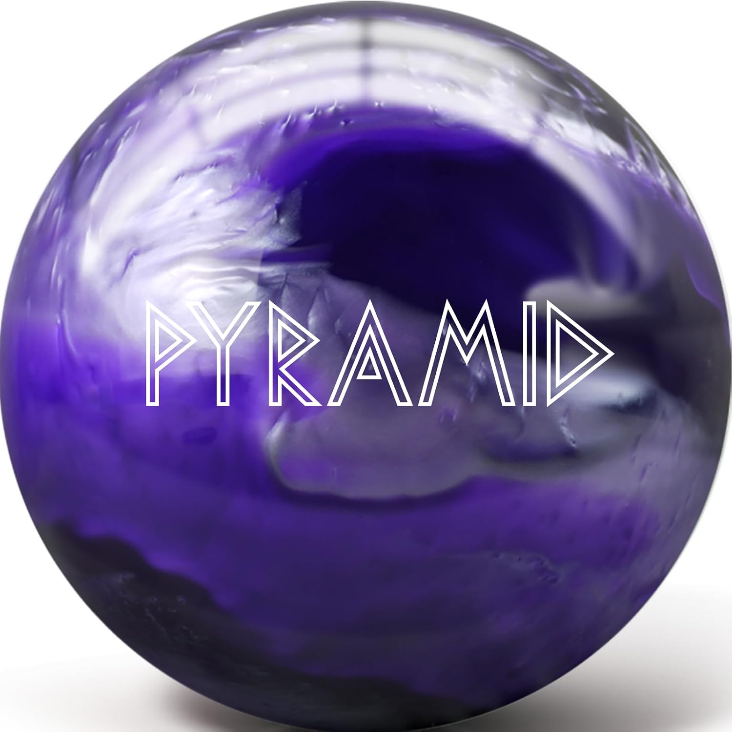 Pyramid Path Polyester Bowling Ball | Customizable with Basic Drilling Options - Great for Spare Shooting, League, Recreational, Straight Bowlers