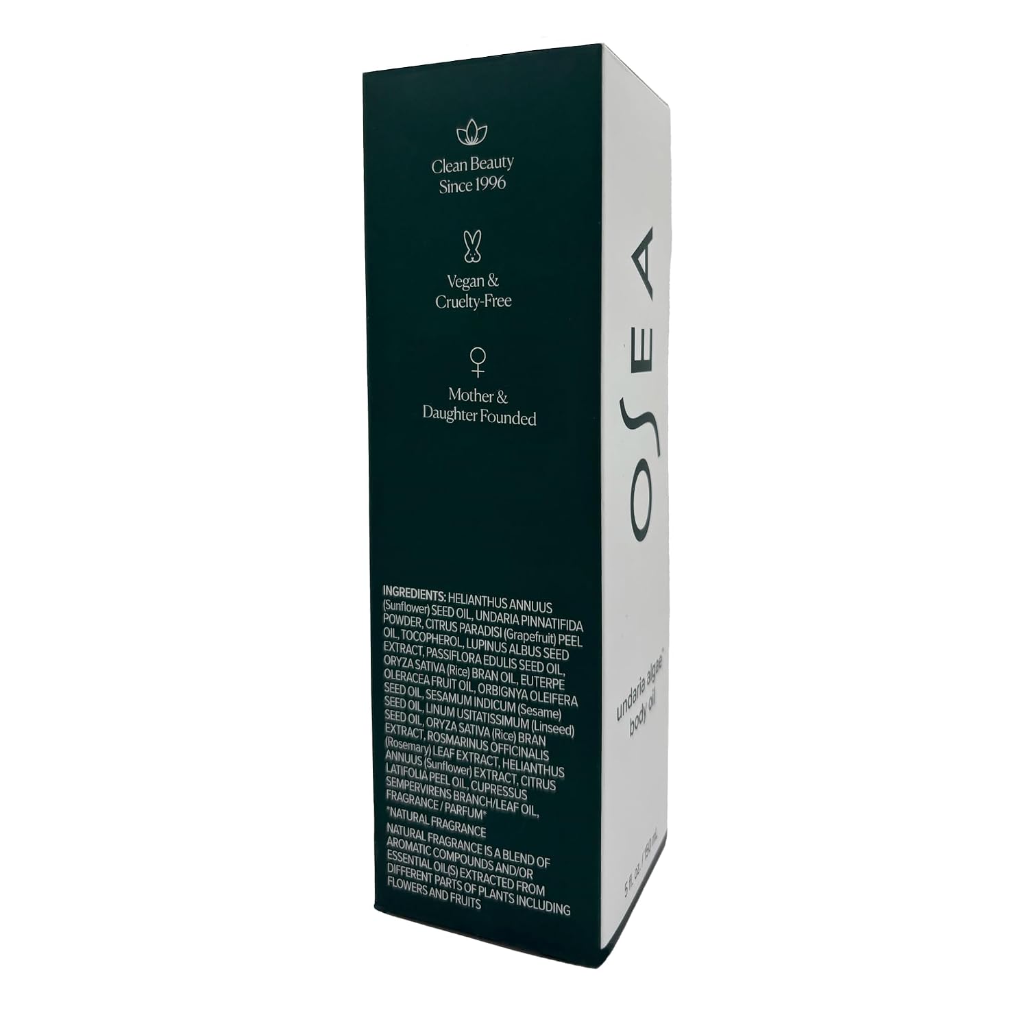 OSEA Undaria Algae Body Oil 5 oz – Visibly Firming, Deeply Moisturizing, Instantly Improve Elasticity, Clean Lightweight Non-Greasy Hydration, Vegan & Cruelty-Free Seaweed Skincare | Improves Elasticity • Silky Body Glow • Lightweight, Non-Greasy • Citru…