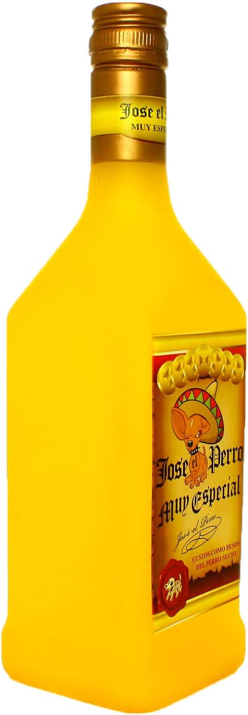 SILLY SQUEAKERS Tuffy Liquor Bottle Dog Toy: Squeaky Dog Toy, Washable and Floats, Vinyl Construction