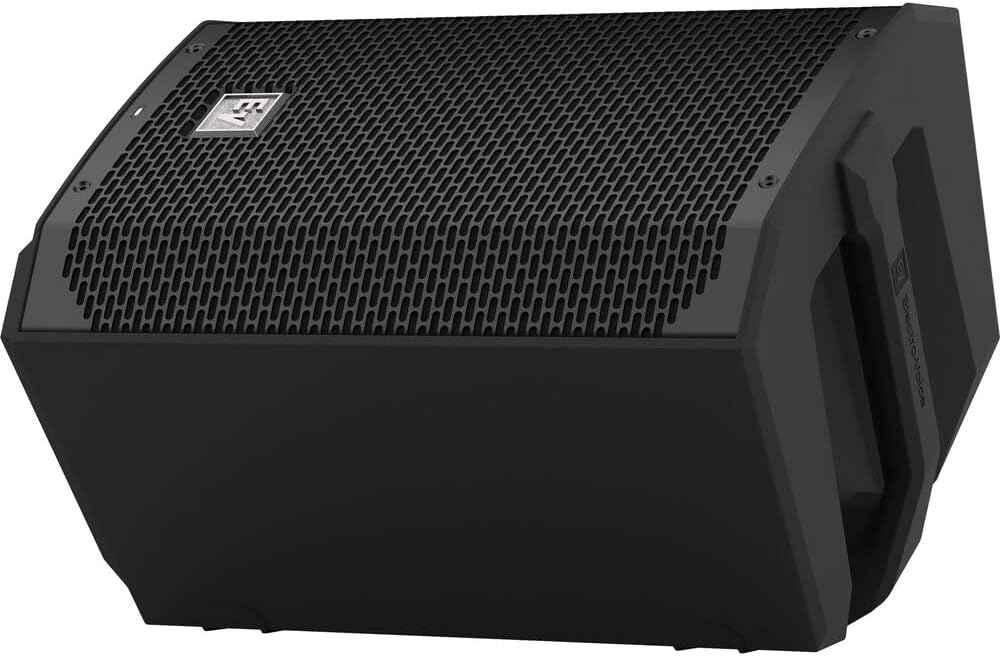 Electro-Voice EVERSE 8 8" 2-Way Battery Powered Loudspeaker with Bluetooth (Black) Bundle with Auray Steel Speaker Stand and XLR-XLR Cable