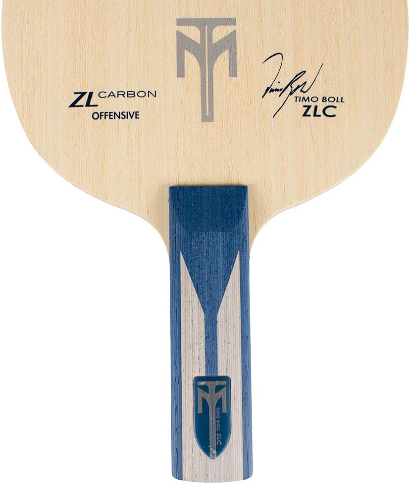 Butterfly Timo Boll ZLC Blade Table Tennis Blade - Professional ZL Carbon Fiber Blade - Available in an, FL, and ST Handle Styles - Made in Japan