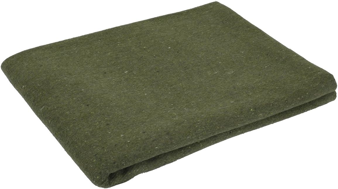 Rothco Wool Rescue Survival Blanket – Warm Emergency Outdoor, Camping Sleep Throw