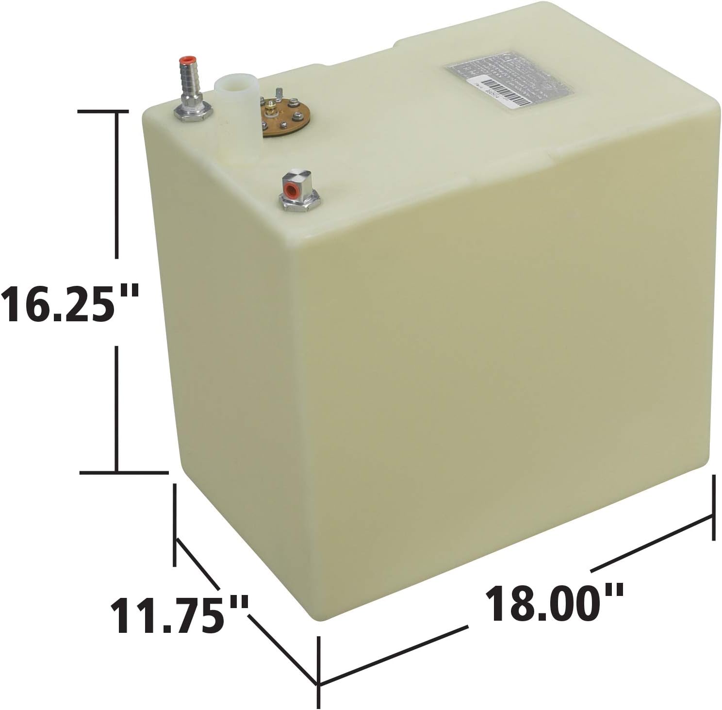 Moeller Marine, Below Deck Permanent Fuel Tank, for Boats Built Before 2011