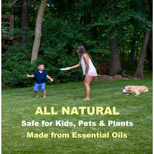 Mosquito Fogger Yard Spray, Natural Tick Control, 16oz | Kills & Repels Harmful Bugs - Safe for Kids Pets Plants